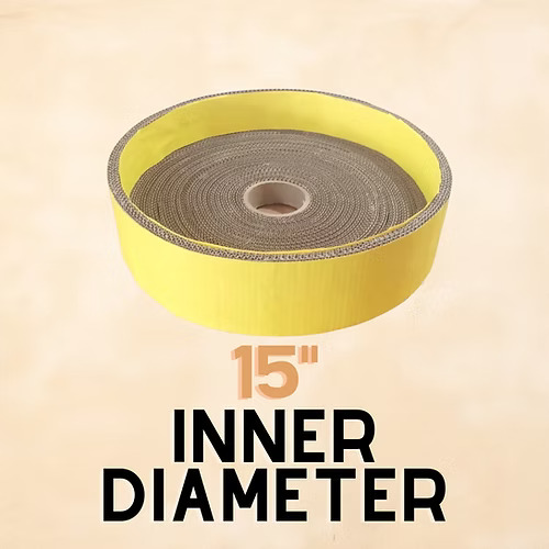 Round Basket Cardboard Scratcher 15" Inner Diameter
