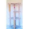 Basic Lola Cat Tower Scratcher - 5ft tall - Spacious platforms for big cats