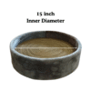 Plywood Basket Cardboard Scratcher 15" Inner Diameter