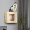Cat Box Wall Mount Cat Shape window - Perching and Sleeping Spot