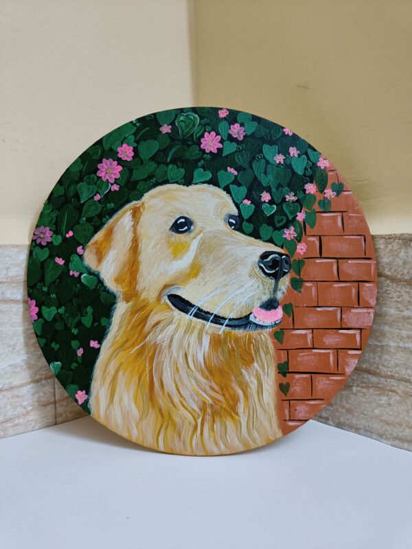 Purrly Pet Name Custom Hand-Painted Pet Name Plank – Personalized Door & Home Decor SignPlank for your doors and home decor - hand painted by Shruti