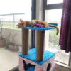 Truffle Cat Tower Scratcher & Cozy Condo – 29" Tall with  2 Scratching Poles