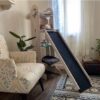 Jungle Gym – 5ft Tall Premium Cat Tower with Scratcher & Climbing Slider