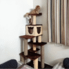 Basic King Cat Tower 5ft Condo Scratcher - Play & Lounge tower - Ideal for 1 to 3 cats