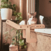 Floating Cat Hammock Grey or Beige