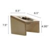 ErgoFeed Slanted Cat Feeder – Elevated Wooden Bowl Stand for Neck Relief
