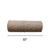 12-Inch Replacement Cat Scratching Post Pole – Compatible with Amazon Basics Cat Towers | Thick Cardboard Tube with Plywood Caps & Durable Jute Rope